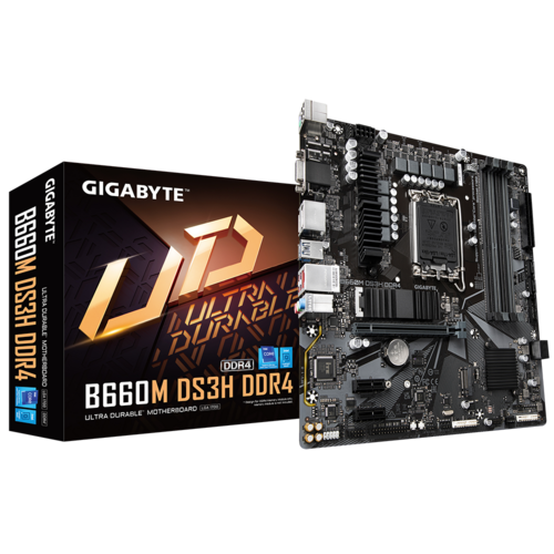 Motherboard Gigabyte-B660M DS3H DDR4 Micro ATX
